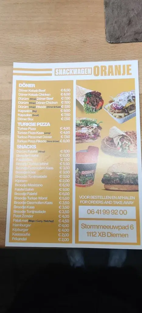 Menu_Snackwagen Oranje_Diemen_image_1