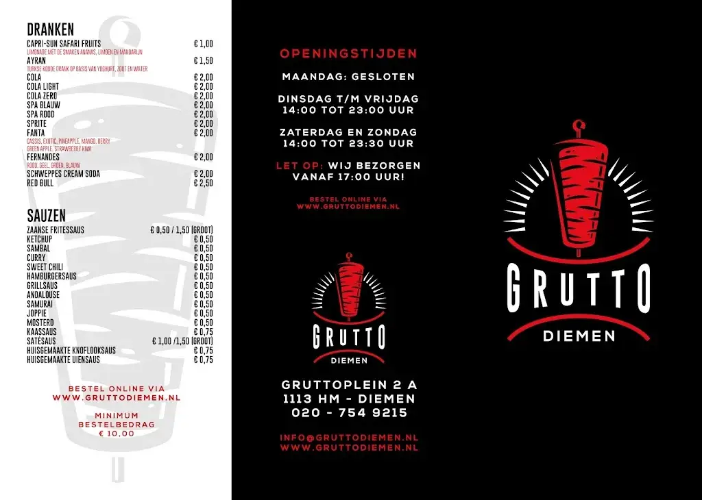 Menu_Grutto Diemen_Diemen_image_1