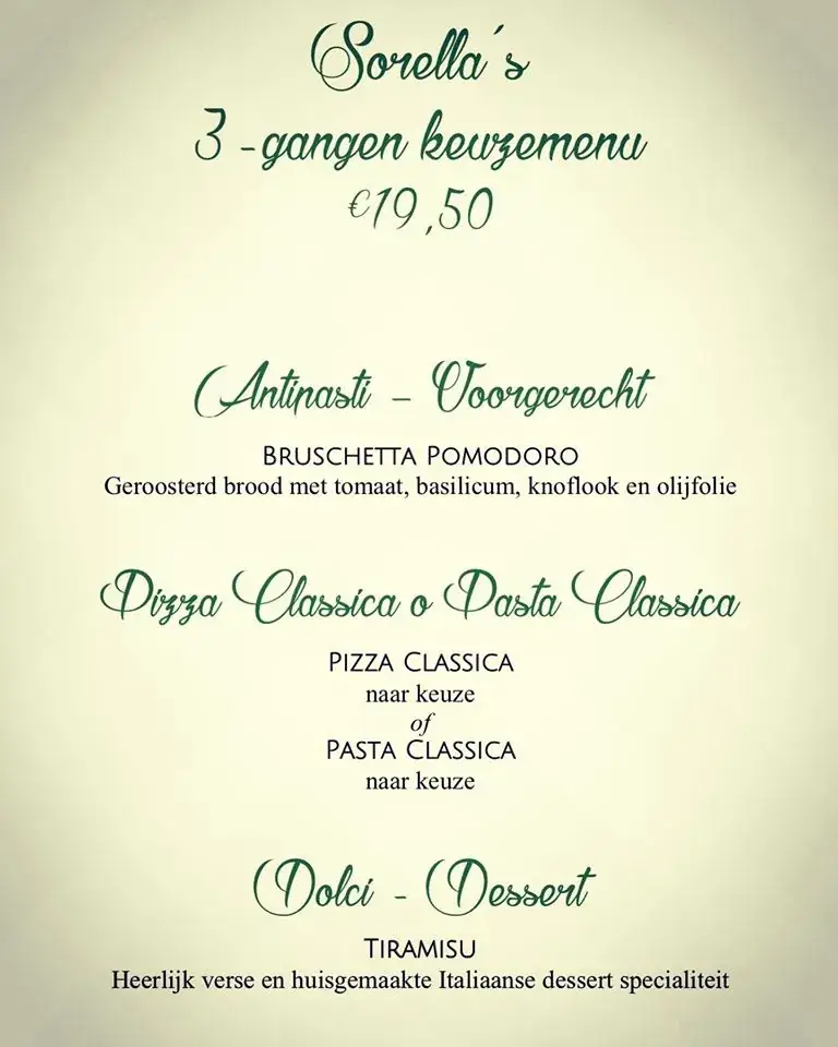 Menu_Ristorante Ciao Sorella_Diemen_image_1