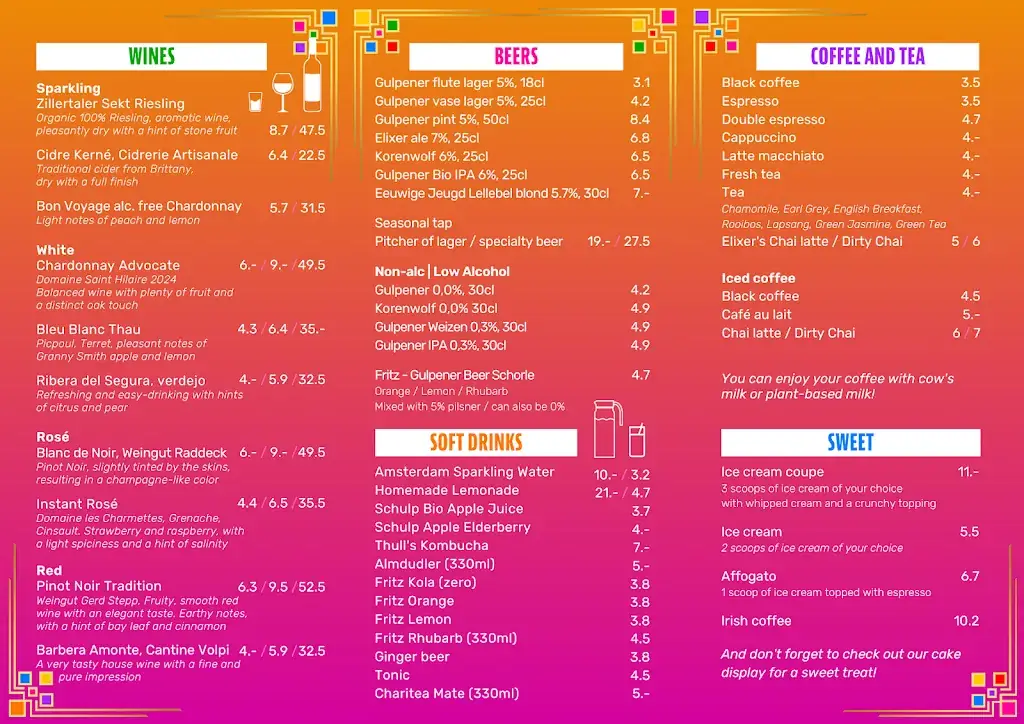 Menu_Restaurant Elixer_Amsterdam_image_1