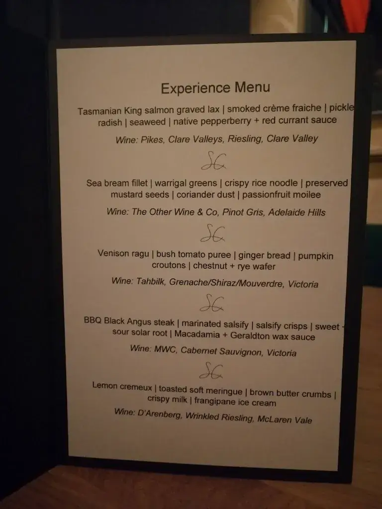 Menu_Southern Cross_Heemstede_immagine_3