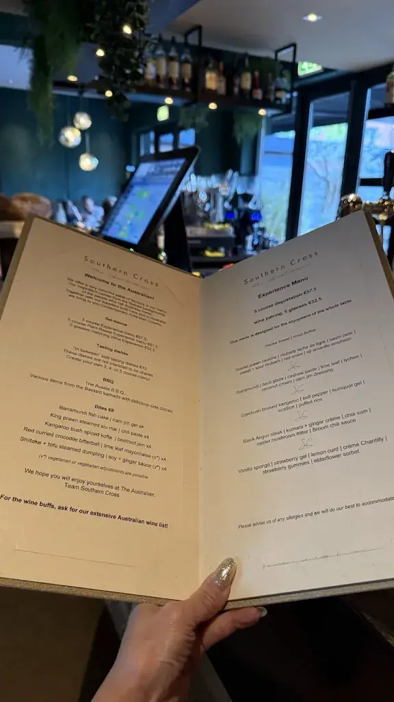 Menu_Southern Cross_Heemstede_immagine_4