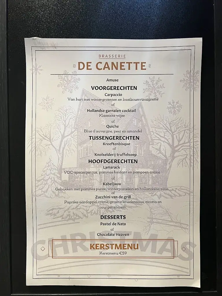 Menu_Brasserie de Canette_Heemstede_image_1