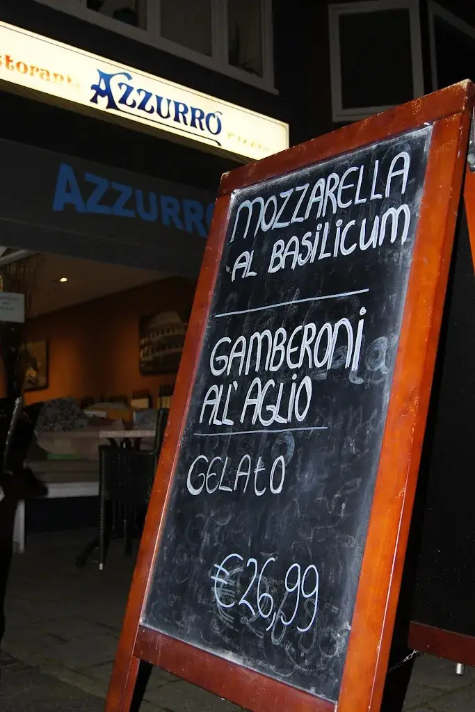 Menu_Restaurant Azzurro_Heemstede_image_1