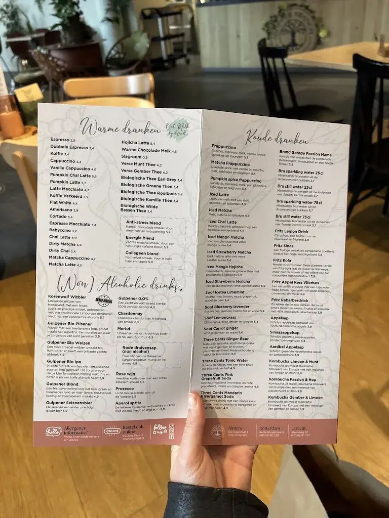 Menu_Copper Branch_Almere_image_2