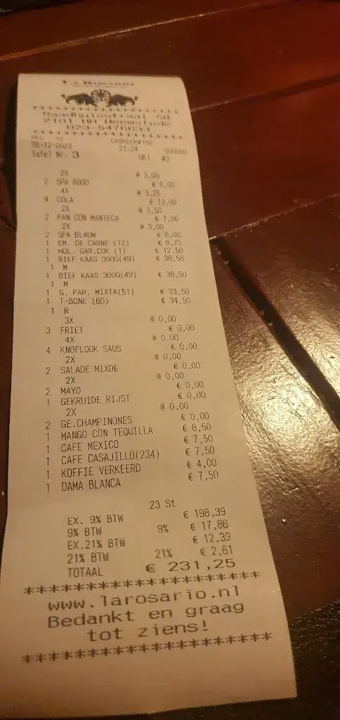 Menu_La Rosario Heemstede Argentijns Grill Restaurant_Heemstede_image_4