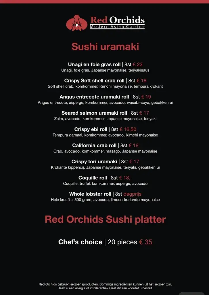 Menu_Red Orchids Asian Bistro_Heemstede_image_2