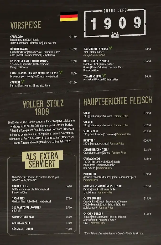 Menu_Grand Café 1909_Julianadorp_image_1