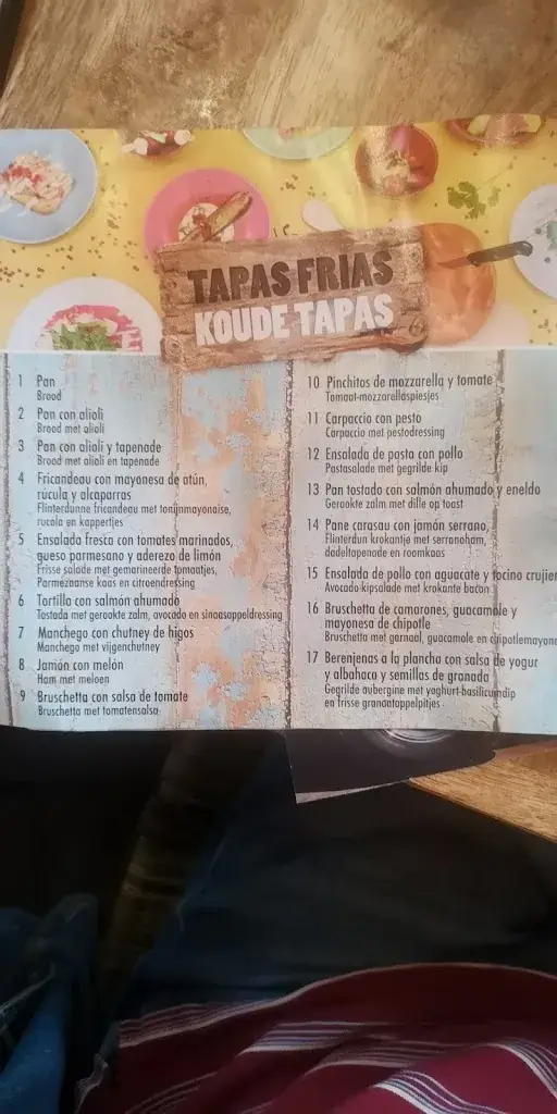 Menu_La Cubanita_Almere_imagen_2