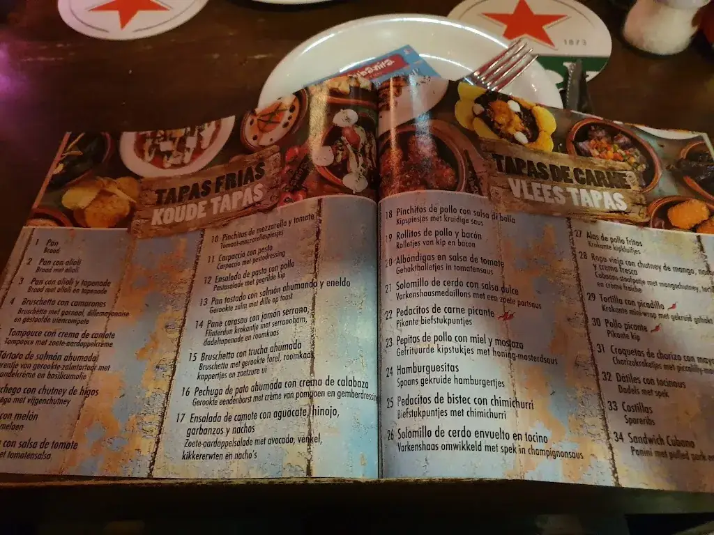 Menu_La Cubanita_Almere_imagen_4