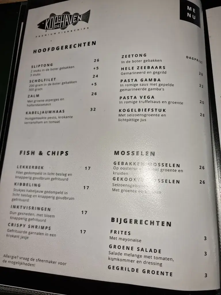 Menu_Kop Van de Haven B.V._IJmuiden_image_4