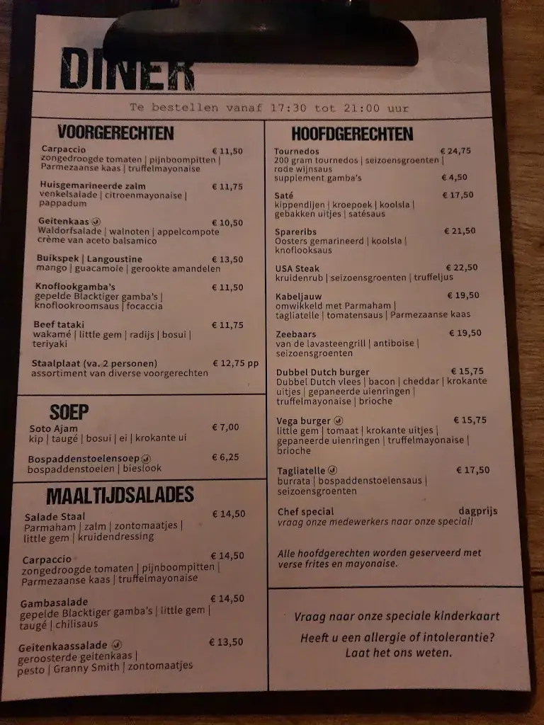 Menu_Grand Café Staal_IJmuiden_image_3
