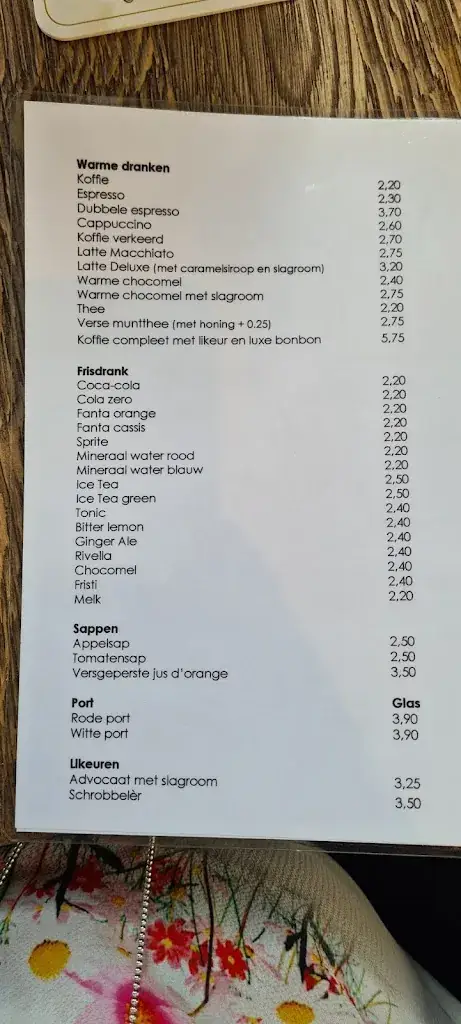 Menu_Restaurant De Kapel Kaatsheuvel_Kaatsheuvel_image_2