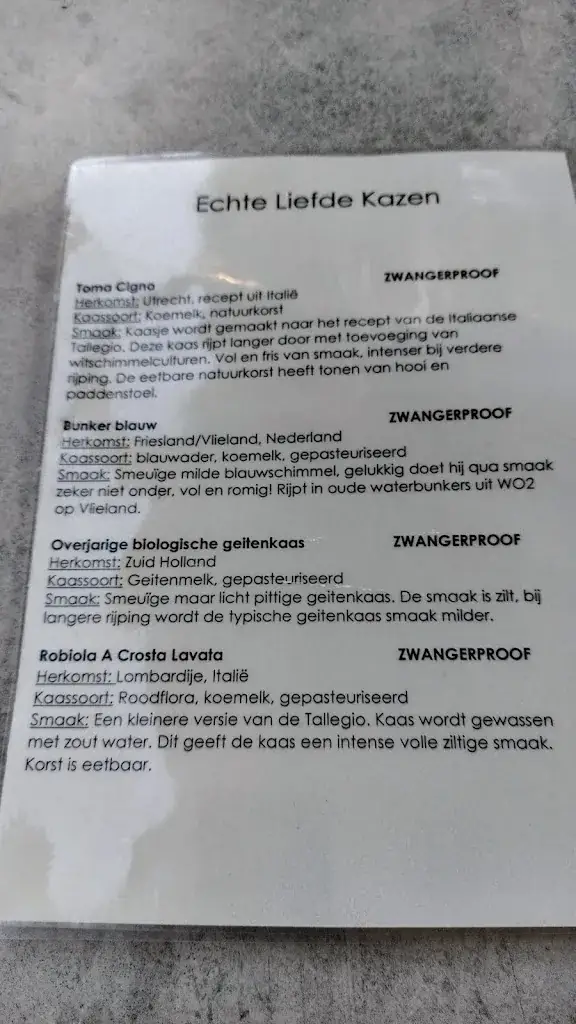 Menu_Restaurant Chef aan de Werf_Hilversum_image_4