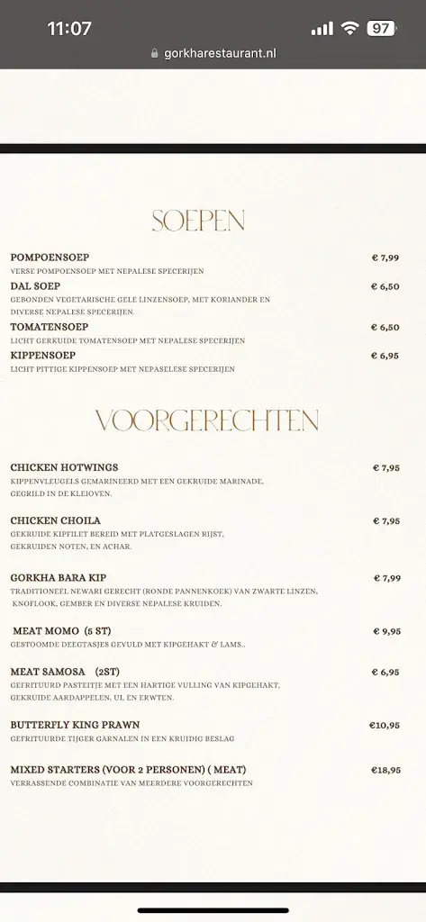 Menu_Gorkha Nepalees & Indiaas restaurant_Hilversum_image_2
