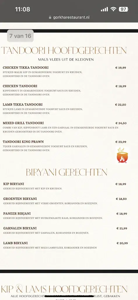 Menu_Gorkha Nepalees & Indiaas restaurant_Hilversum_image_3