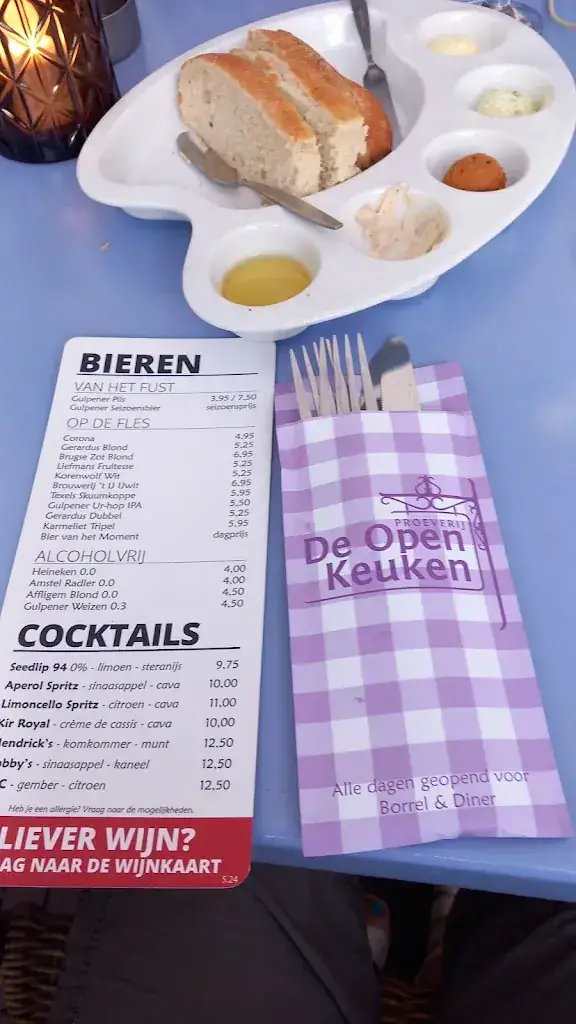 Menu_Restaurant Proeverij De Open Keuken_Hilversum_image_4