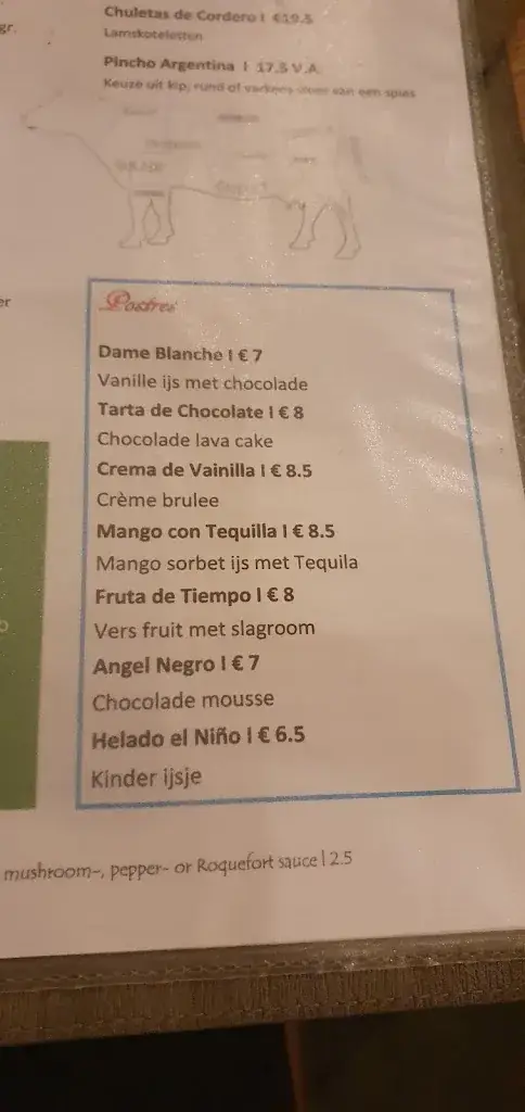Menu_Restaurant Argentina_Hilversum_image_3