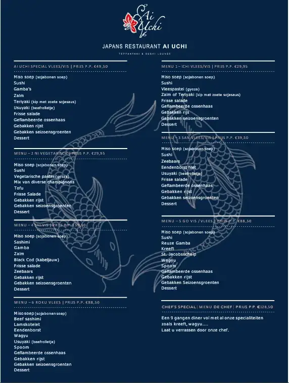 Menu_Japans Restaurant Ai Uchi_Hilversum_imagen_4
