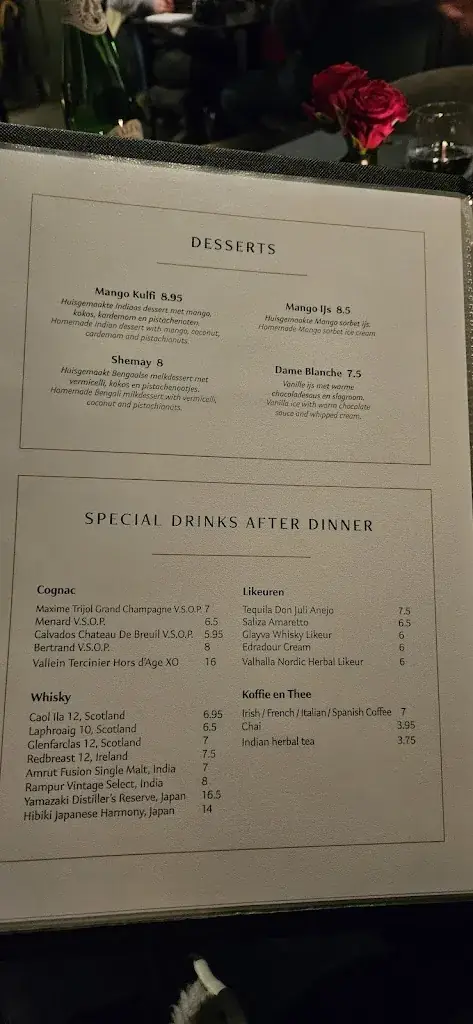 Menu_India Poort Indian Restaurant_Hilversum_image_4