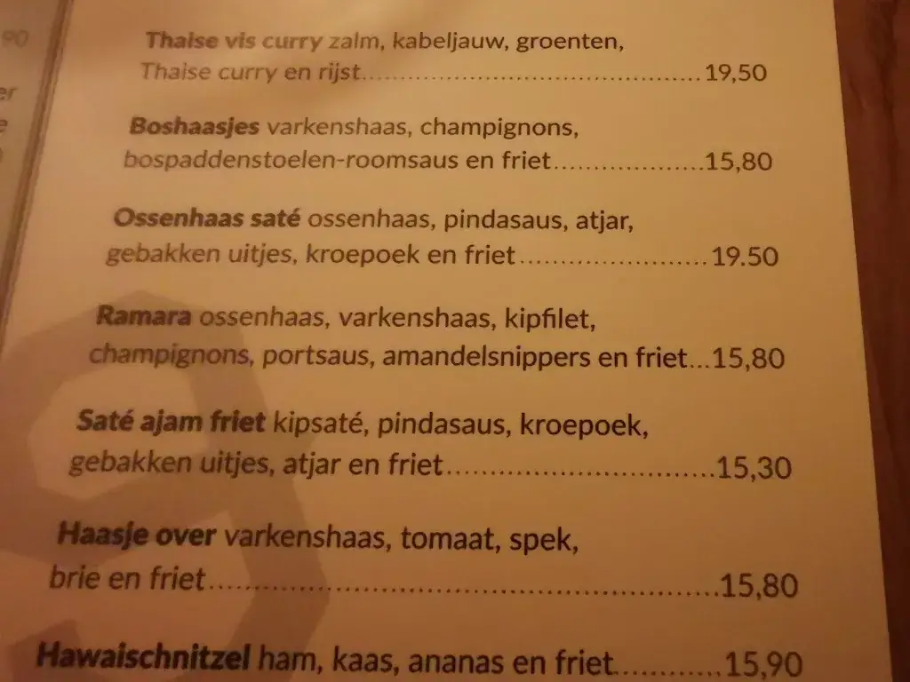Menu_Restaurant Vliegveld Hilversum_Hilversum_image_2