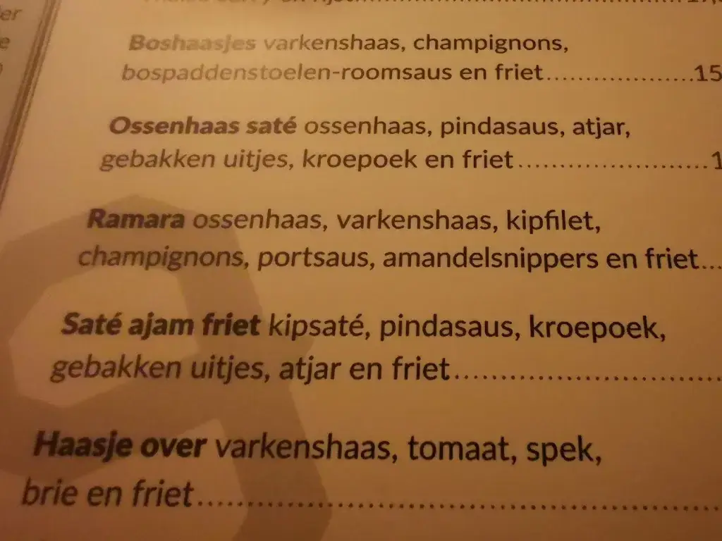 Menu_Restaurant Vliegveld Hilversum_Hilversum_image_4