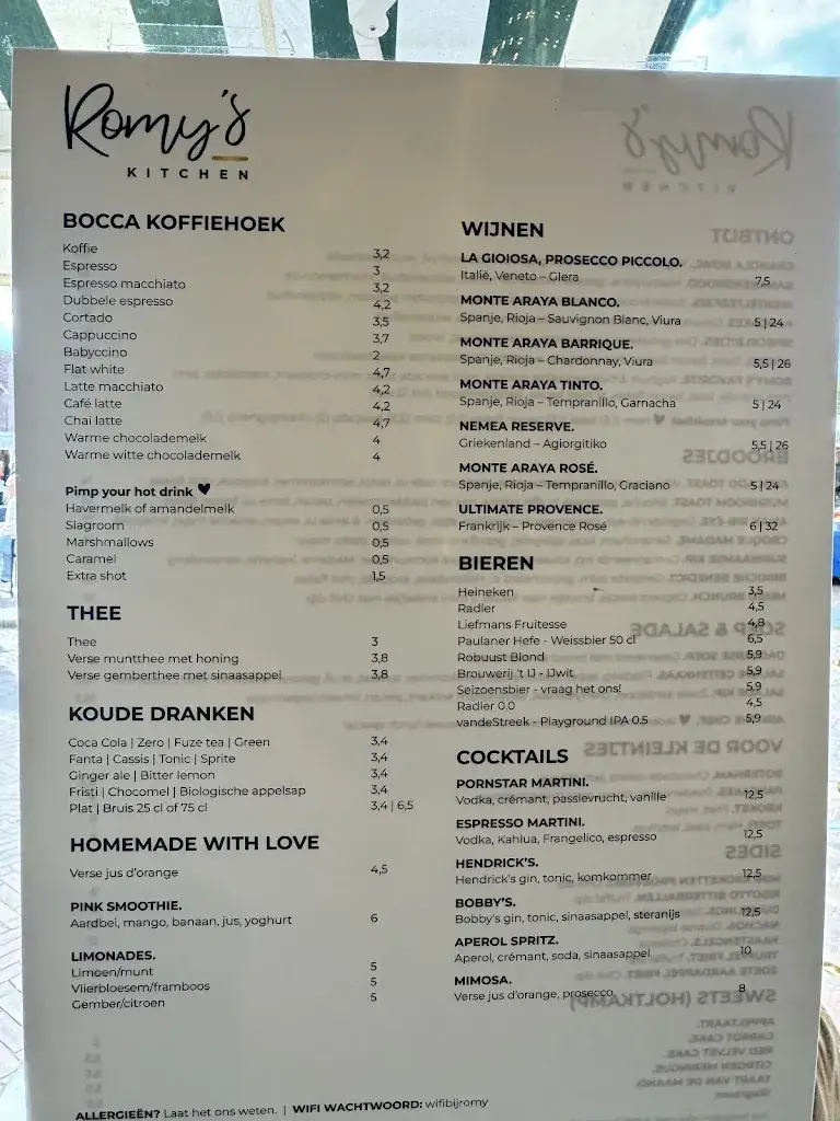 Menu_Romy's Kitchen_Volendam_image_4