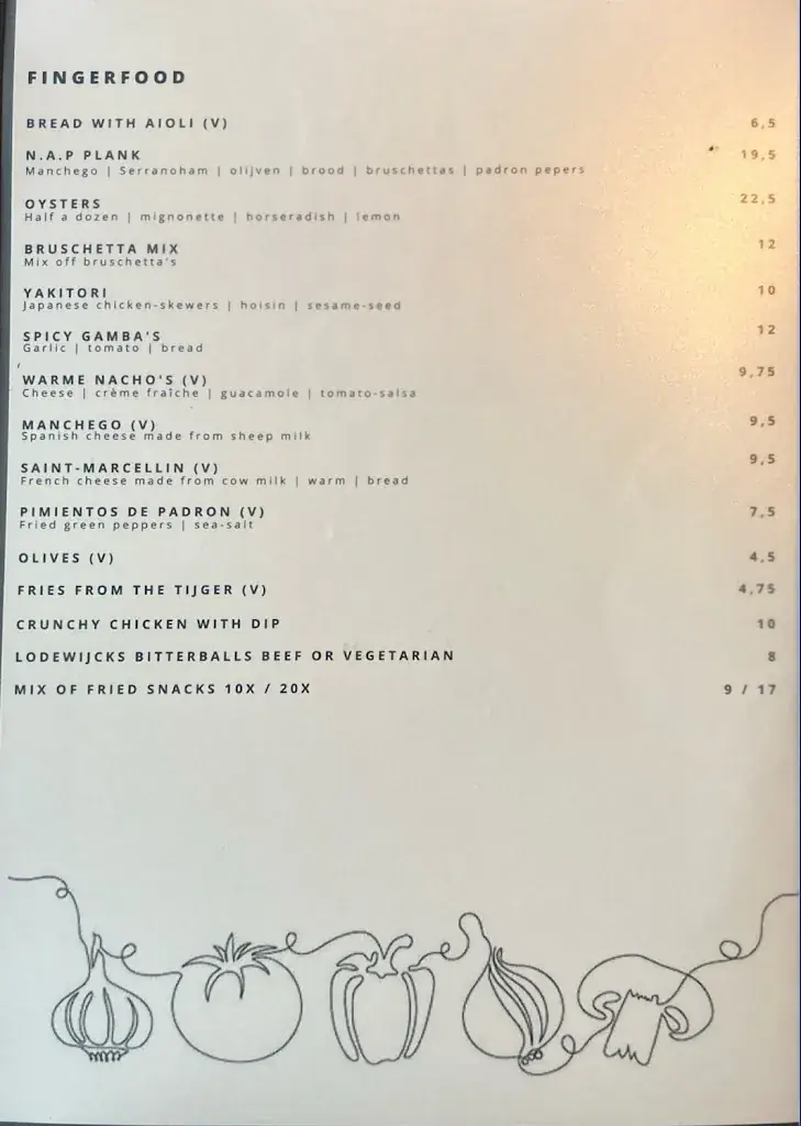 Menu_NAP Amsterdam_Amsterdam_image_1