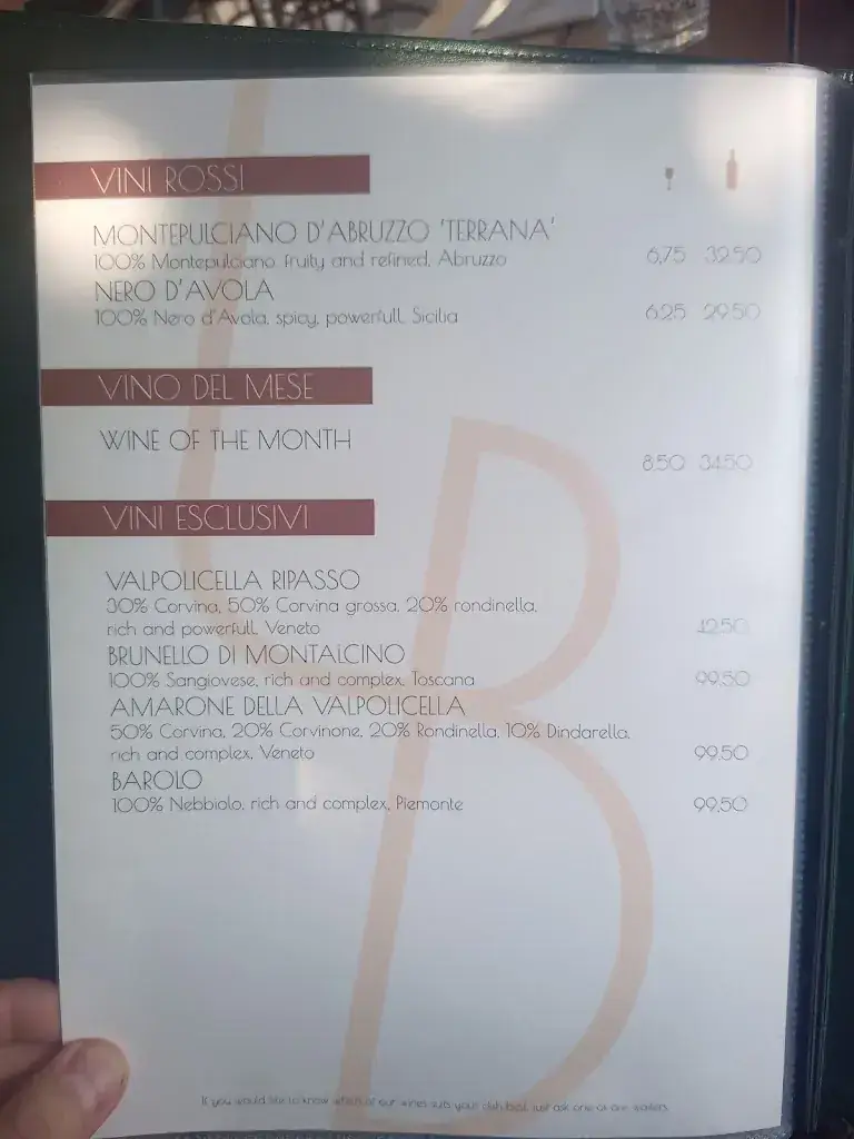 Menu_La Bruschetta_Amsterdam_image_1