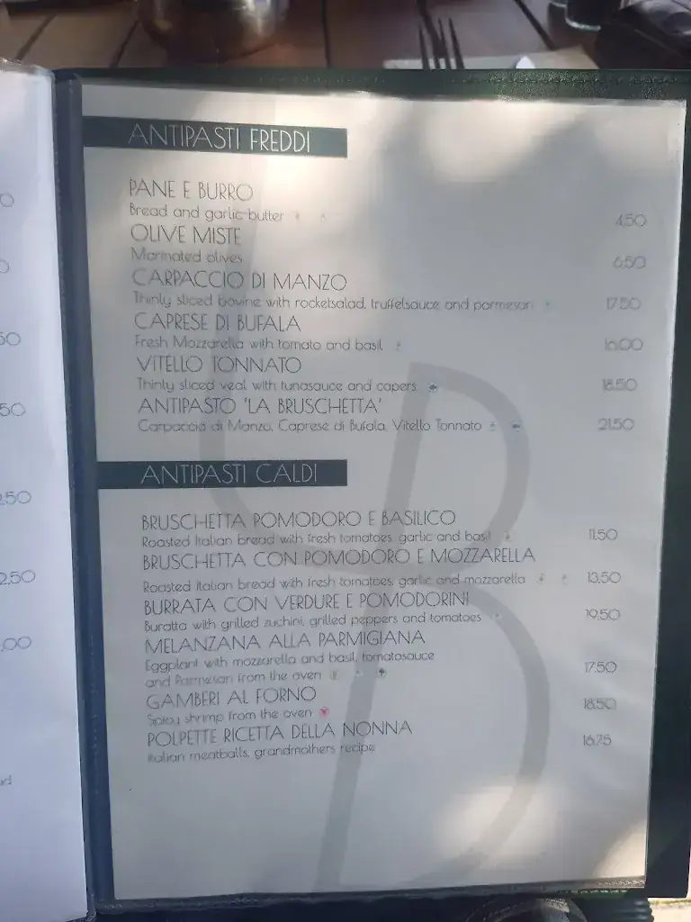 Menu_La Bruschetta_Amsterdam_image_4