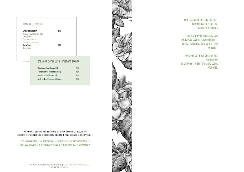 Menu_Restaurant FIVE_Amsterdam_image_2