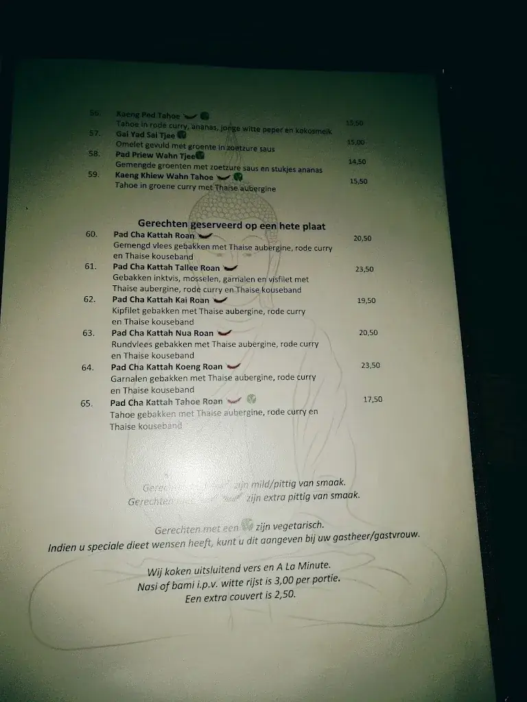 Menu_Thai Faa Faet_Weesp_imagen_4