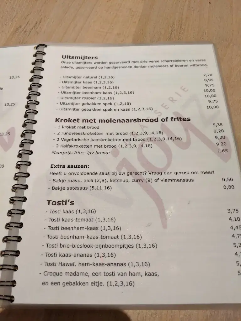 Menu_Lunchroom en catering Brasserie 'Njoyz_Bussum_image_1