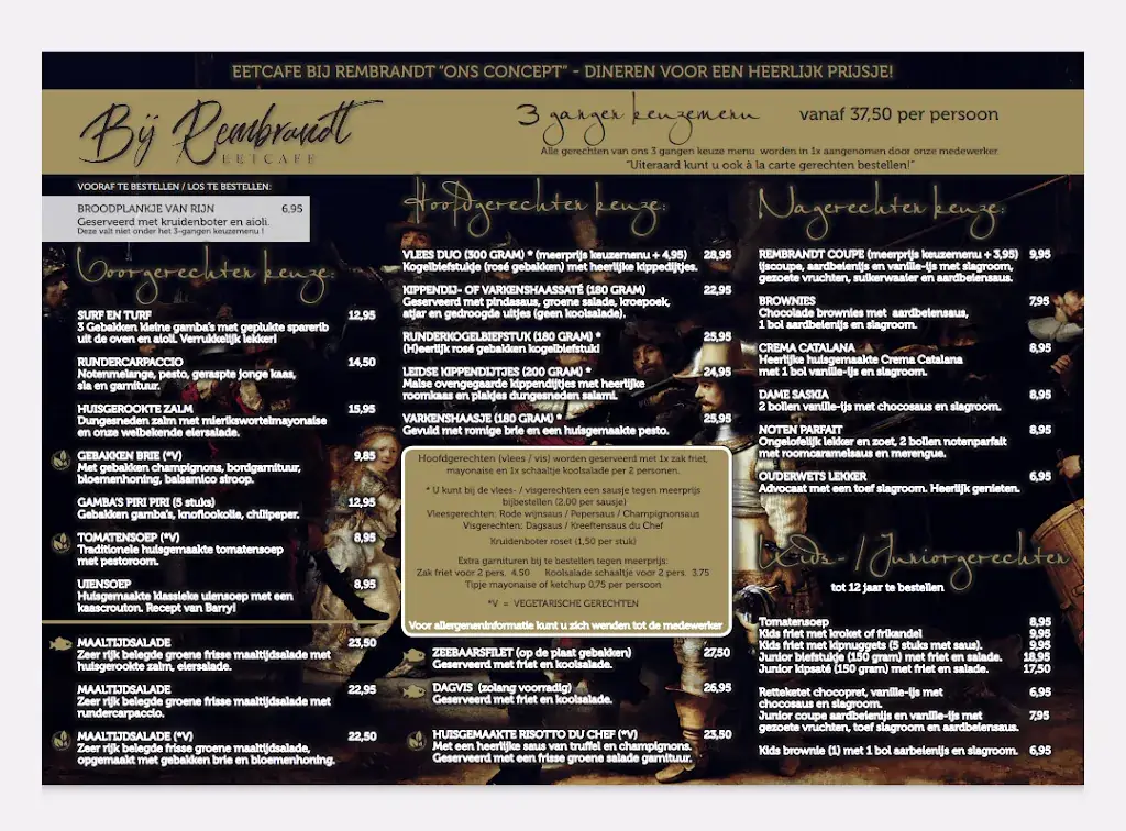 Menu_Bij Rembrandt Heerhugowaard_Heerhugowaard_image_1