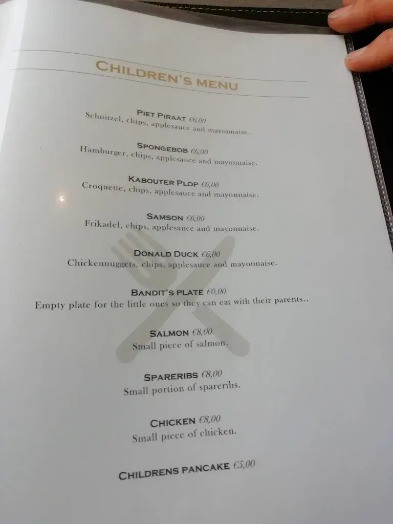 Menu_Hotel-Restaurant de Stripe v.o.f._Wijnjewoude_image_1