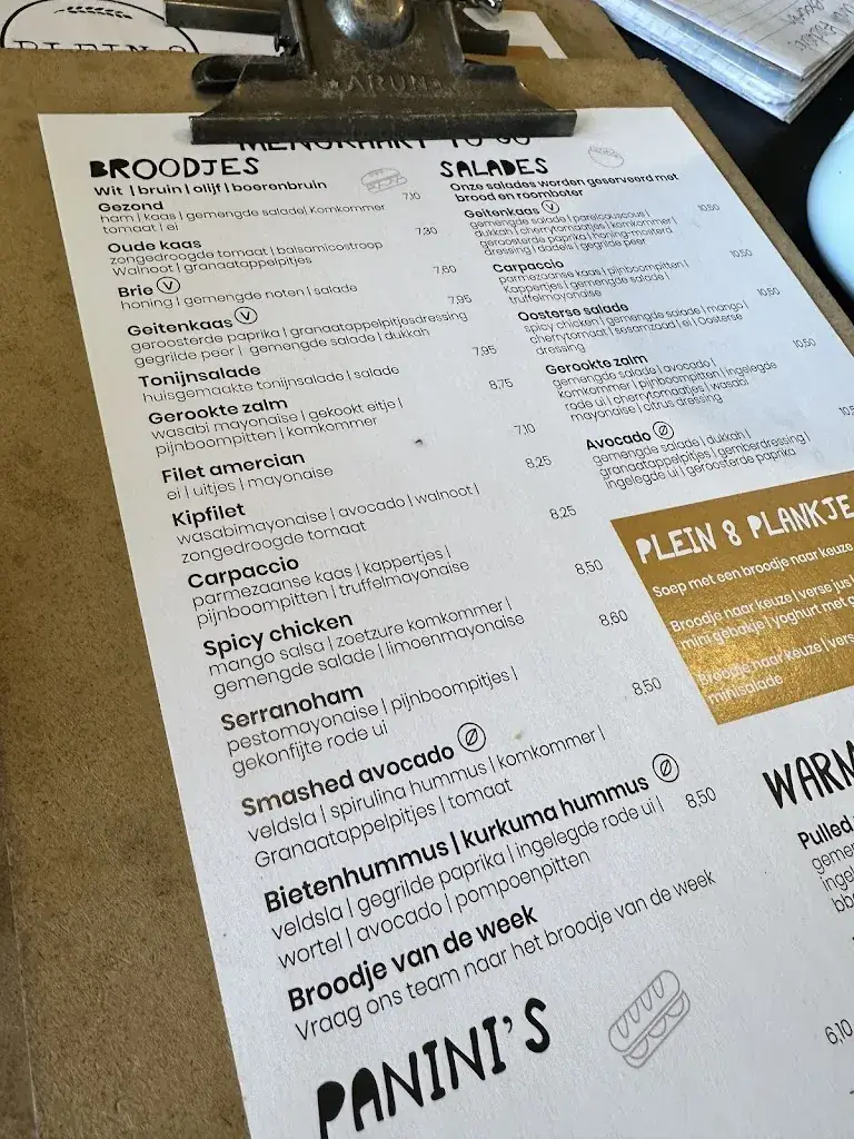 Menu_Plein 8_Heerhugowaard_immagine_2