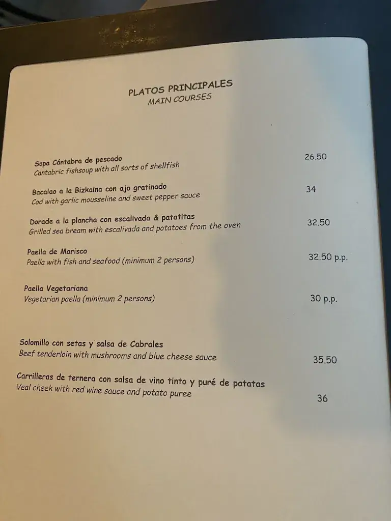 Menu_La Oliva_Amsterdam_image_1