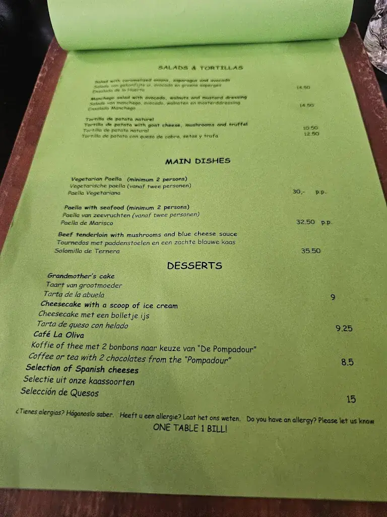 Menu_La Oliva_Amsterdam_image_3
