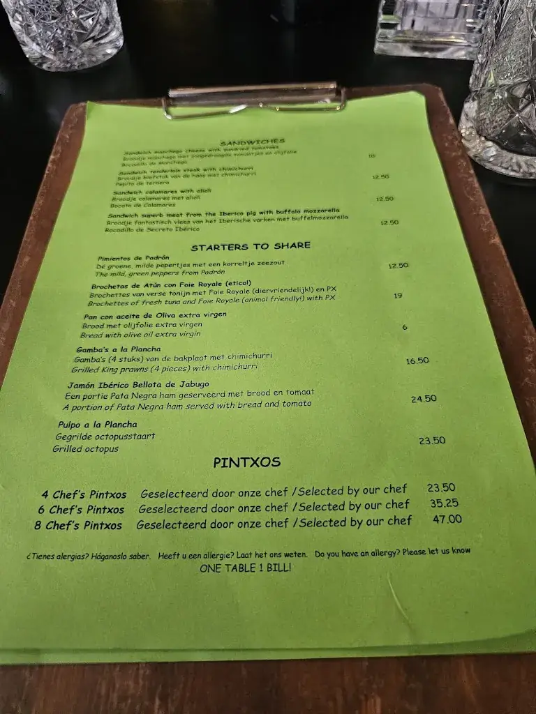 Menu_La Oliva_Amsterdam_image_4