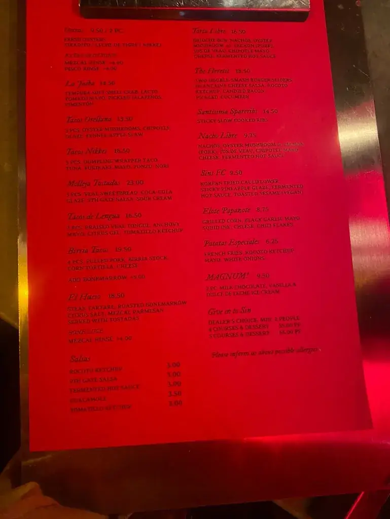 Menu_Sins of Sal_Amsterdam_image_3