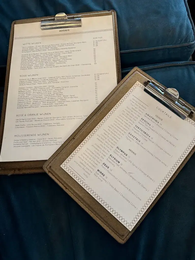 Menu_Venus & Adonis_Amsterdam_image_4