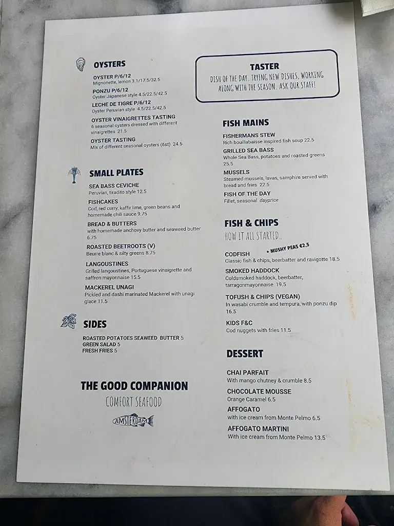 Menu_TGC de Visbar | The Good Companion_Amsterdam_image_4