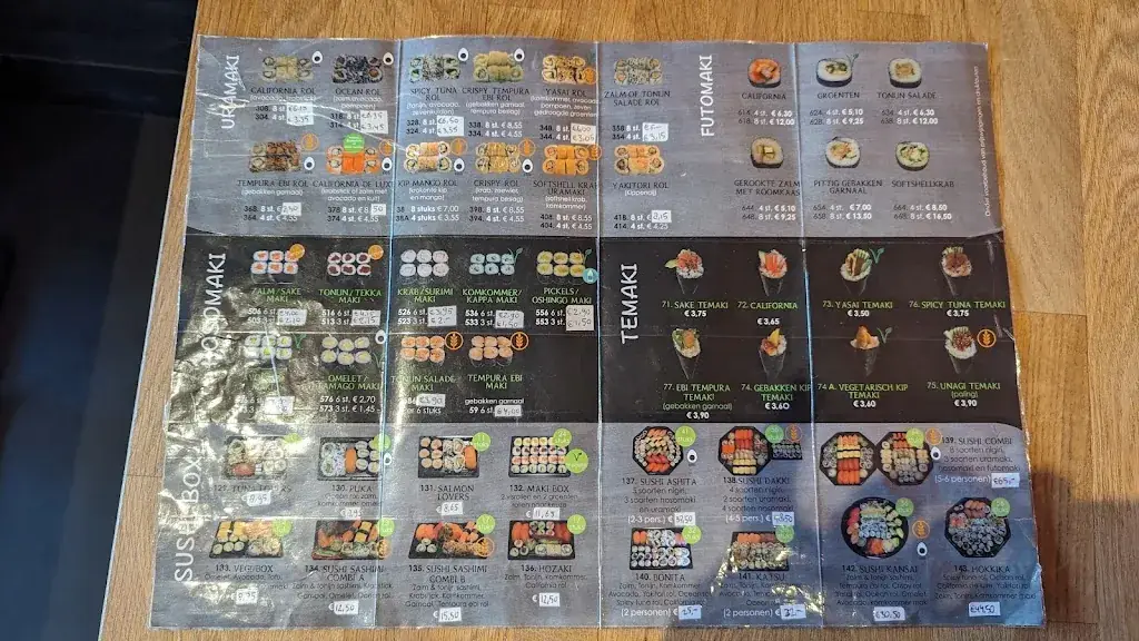 Menu_RAKKI Sushi Bar & Catering - Huizen_Huizen_image_1