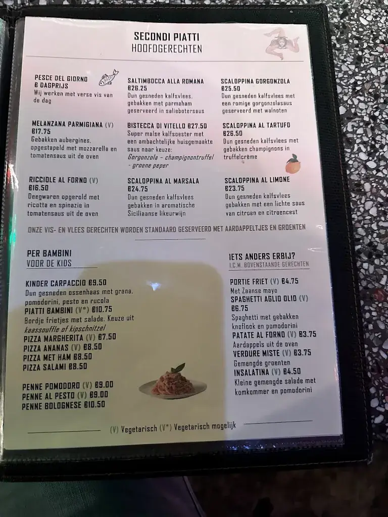 Menu_Ristorante La Forchetta_Krommenie_image_1