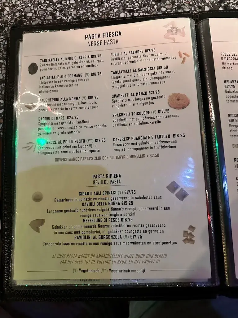 Menu_Ristorante La Forchetta_Krommenie_image_4