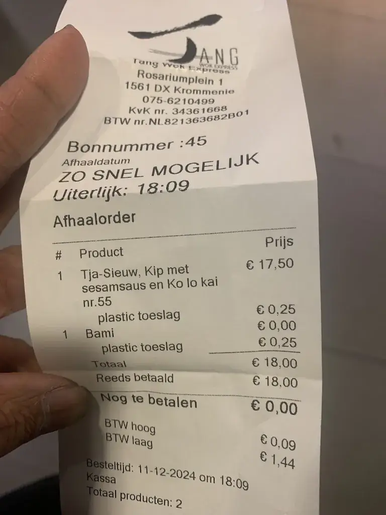 Guus Marken_Tang Wok Express_Krommenie_reseña