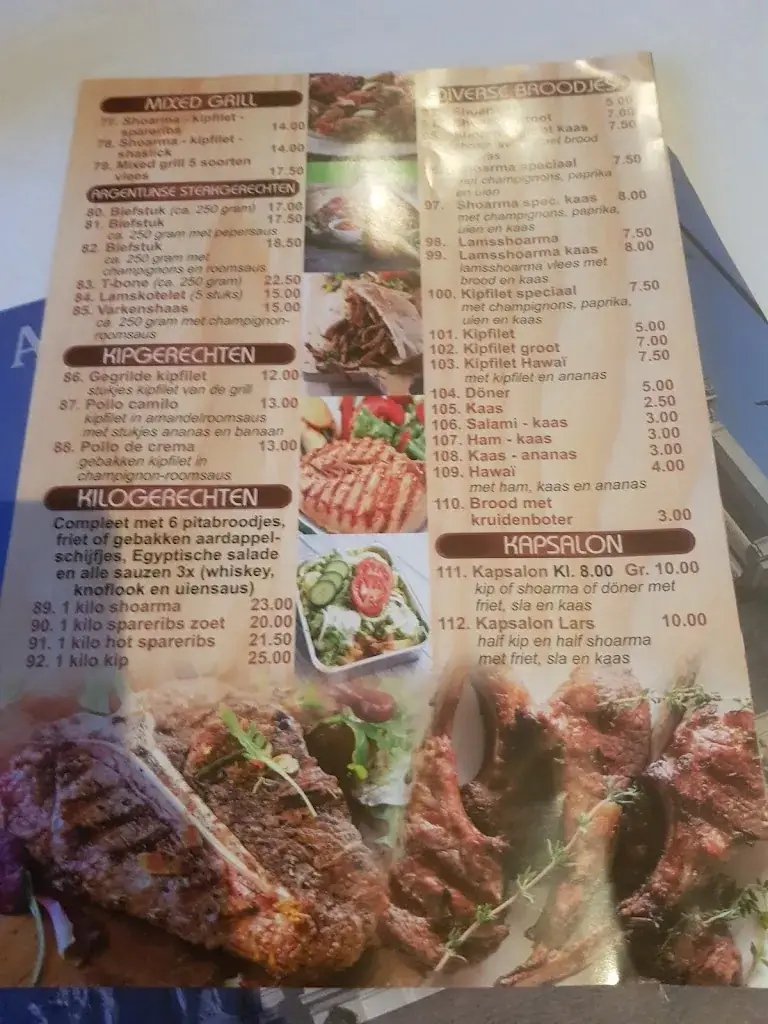 Menu_Eetcafe Bella Italia_Middenmeer_image_1