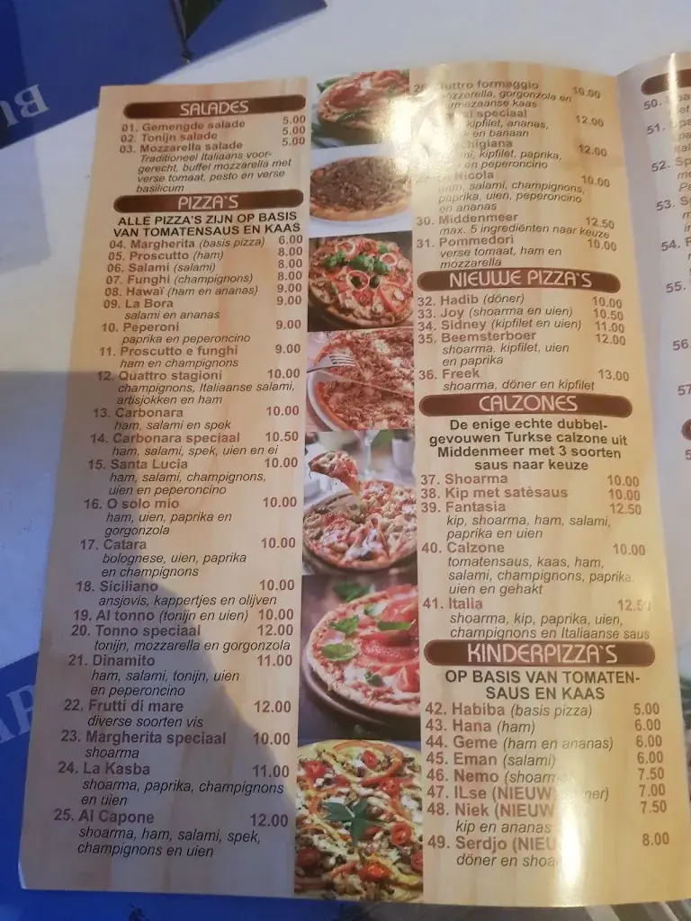 Menu_Eetcafe Bella Italia_Middenmeer_image_3