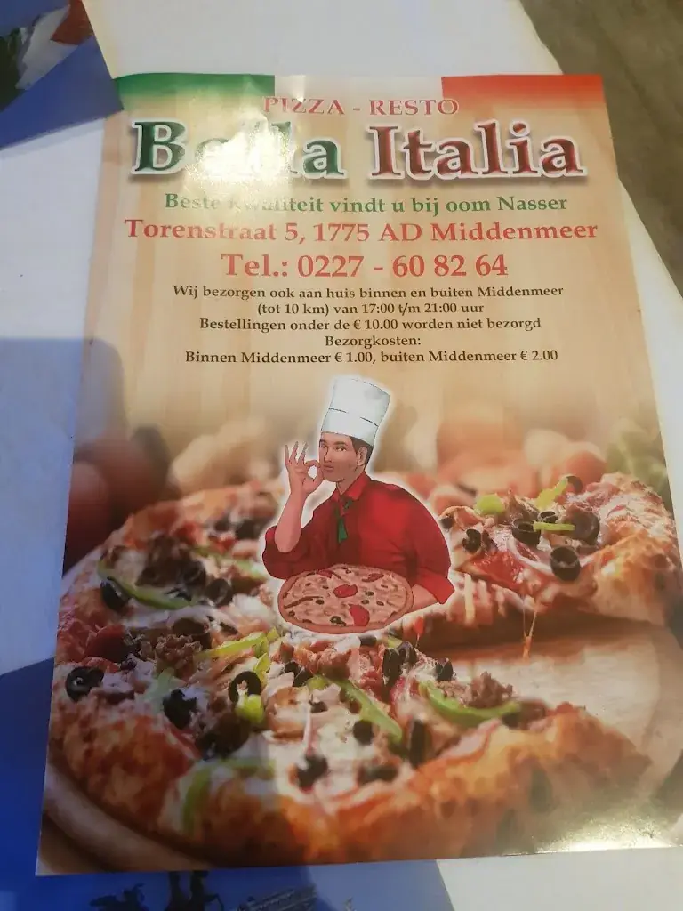 Menu_Eetcafe Bella Italia_Middenmeer_image_4
