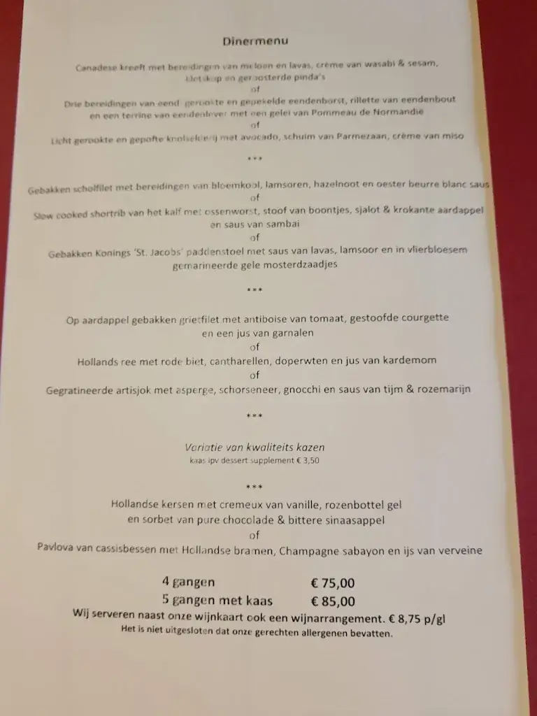 Menu_Mulberry Restaurant_Warmond_image_1